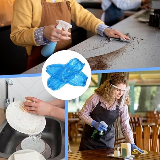 50 Pezzi Manicotti Monouso Impermeabili 40cm Copribraccia Protettivi per Doccia Gesso Tatuaggi Laboratorio Cliniche Uso Professionale Braccio Protezione Acqua Bagno Resistente