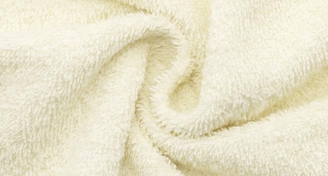 10 lavette - morbide e assorbenti asciugamani da mano e viso - lavabili a 95°C - cotone - 30x30 cm - naturale